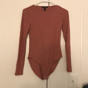 Dusty rose bodysuit